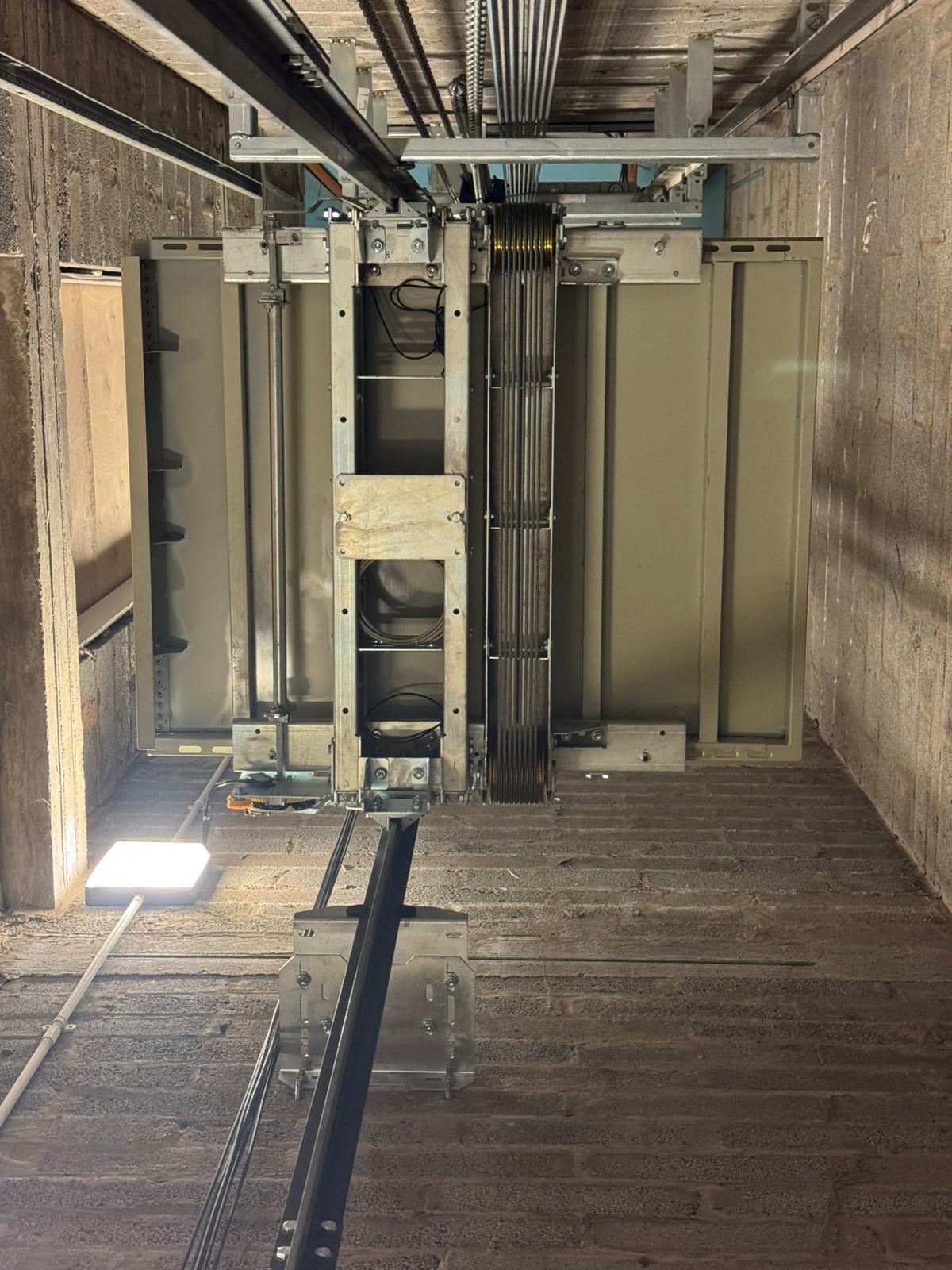 Lift car and shaft equipment installed at a care home in Workington